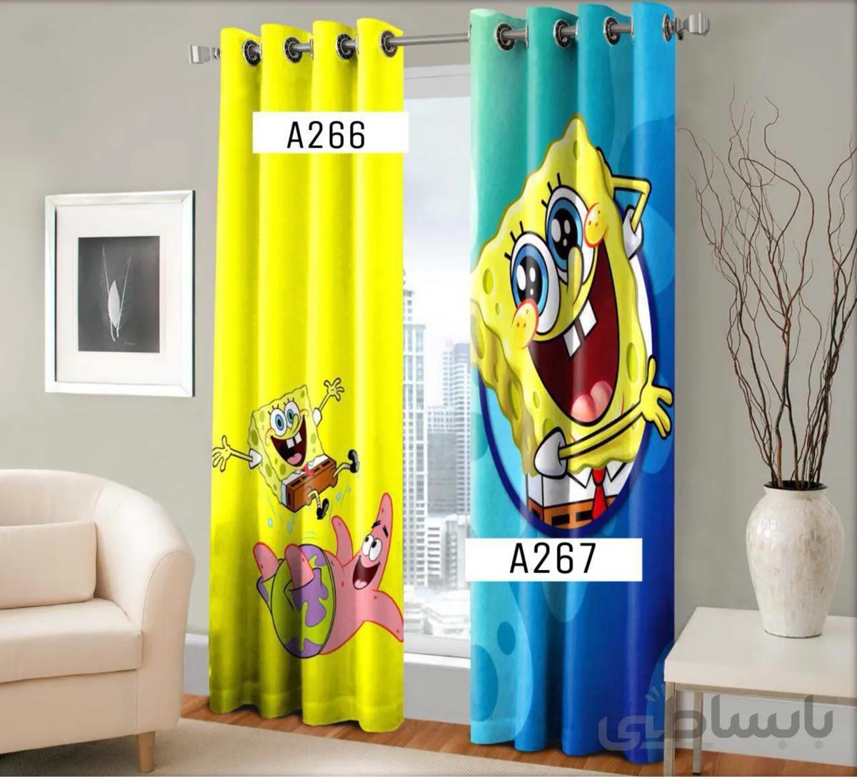 پرده چاپی طرح کودک و نوجوان کد a266 a267