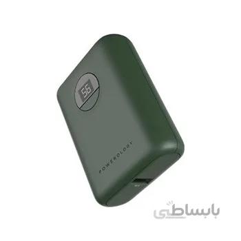 پاوربانک 10000mAh پاورولوجی Powerology مدل Ultra Compact PPBCHA04-WH توان 20 وات رنگ سفید ا Powerology PowerBank 10000 mAh 20W Model Ultra Compact PPBCHA04-WH