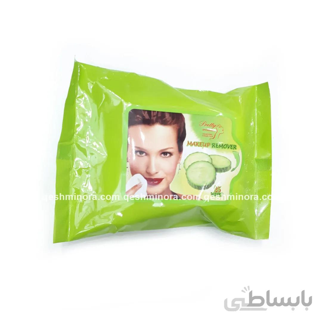 دستمال مرطوب 25 عددی خیار pretty