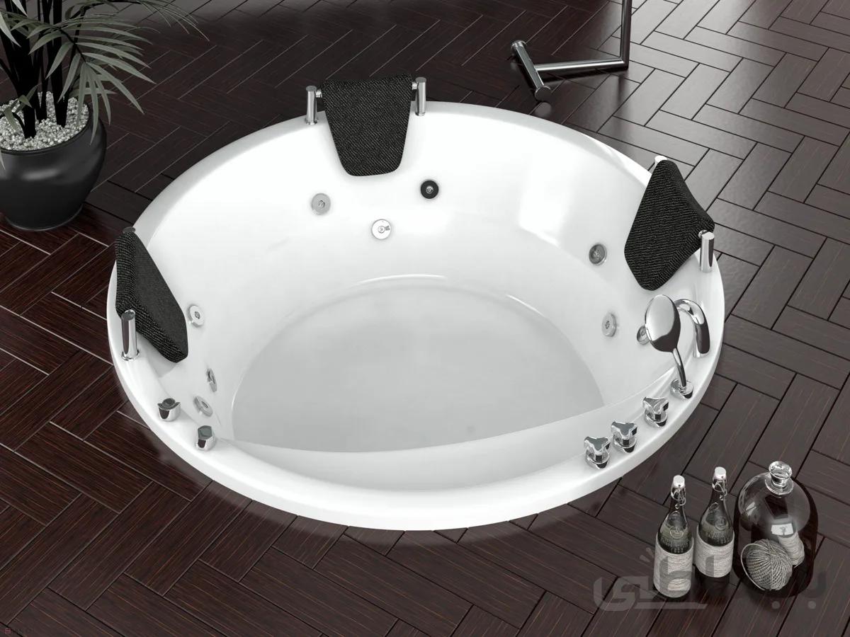 وان حمام Tenser تنسر مدل T303 سایز 58*164 توکار