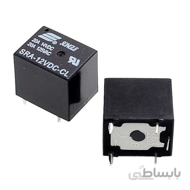 رله 12 ولت بچه میلون 5 پین
