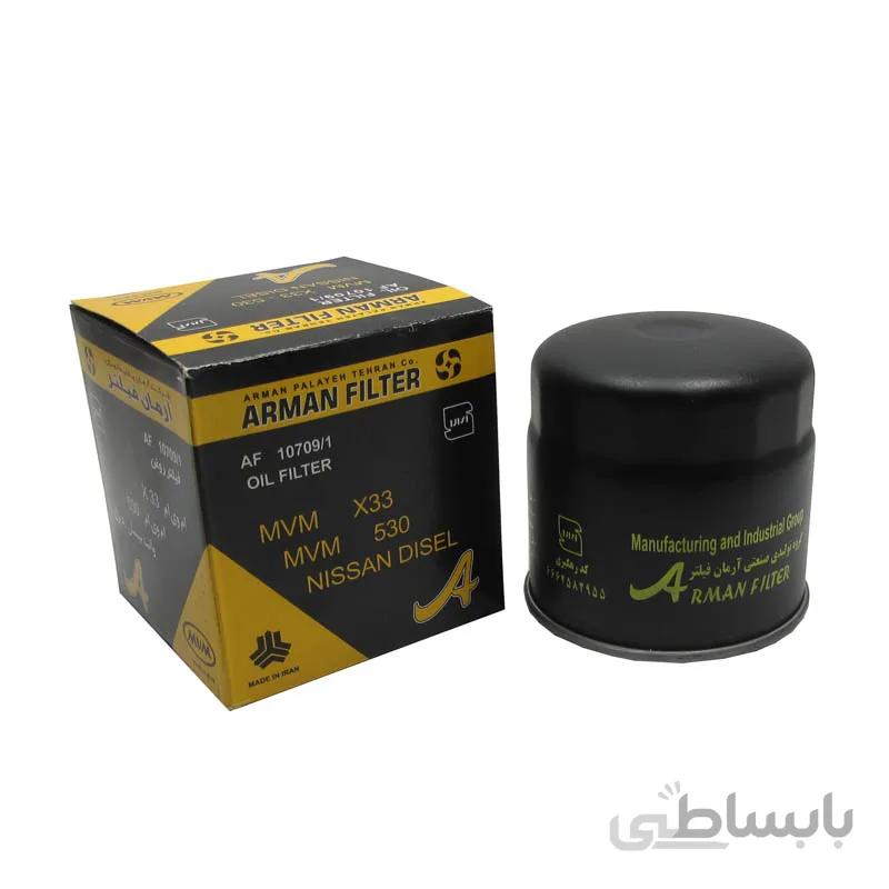 فیلتر روغن ام وی ام X33,550,530, تیگو 5 آرمان