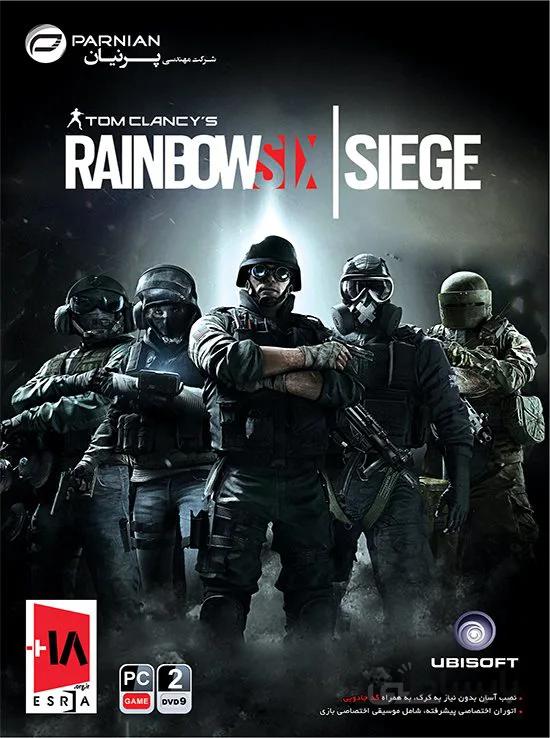 بازی تام کلنسی رینبو سیکس Tom Clancy's Rainbow Six Siege مخصوص کامپیوتر و لپ تاپ 2 DVD ا Tom Clancy's Rainbow Six Siege pc games