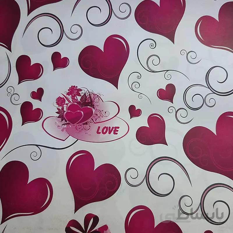 کاغذ کادو طرح LOVE کد 11