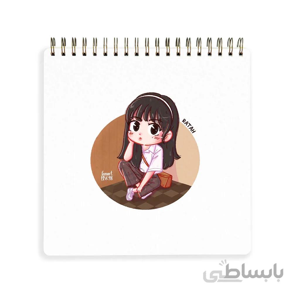 دفترچه يادداشت black pink کد 10100218