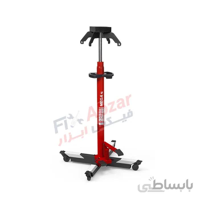 جک گیربکس درآر 300 کیلو مگا MEGA مدل TRS300 ا Transmission jack Mega Model TRS300