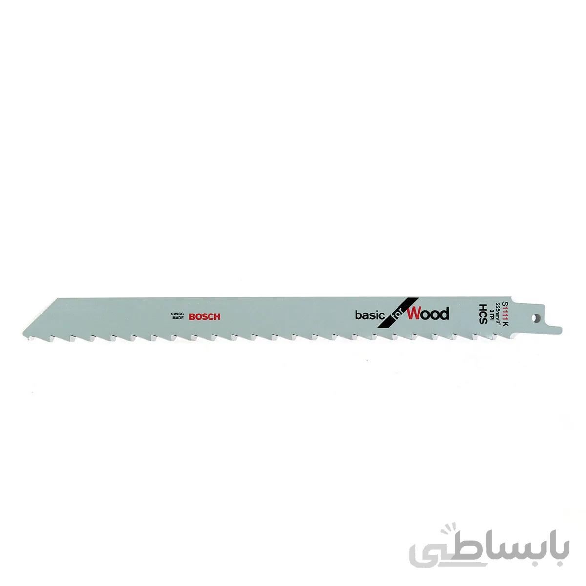 تیغه اره افقی بر چوب بوش 225 میلیمتری بسته 5 عددی مدل S 1111 K