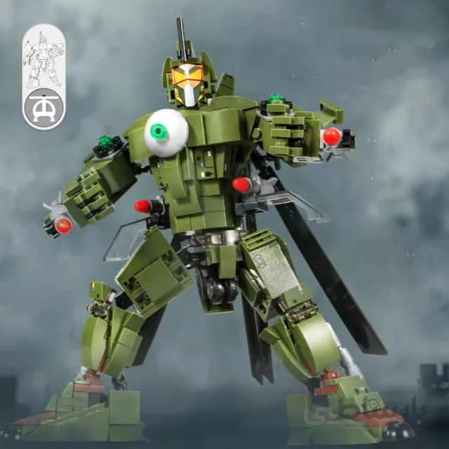 لگو ربات جنگجو هلیکوپتر ا Lego Robot Helicopter Survivul
