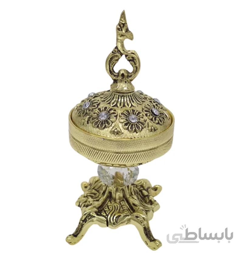 قندان برنز طرح برنج