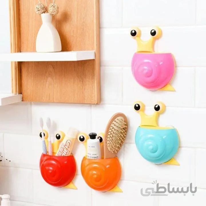 جا مسواکی طرح حلزون 4 عددی