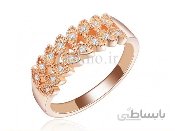 انگشتر زنانه طلا زرد ملیزنت-Royal.R.83