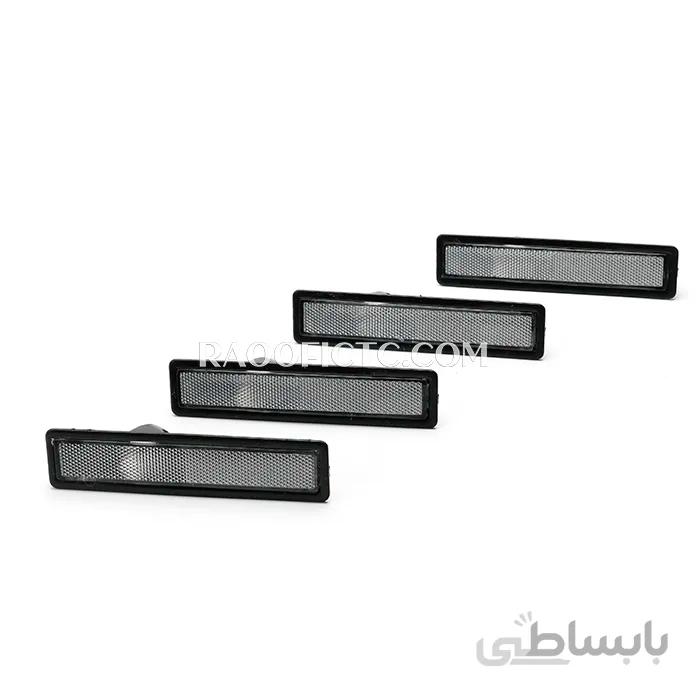 چراغ داخل سپر کادیلاکی سفید