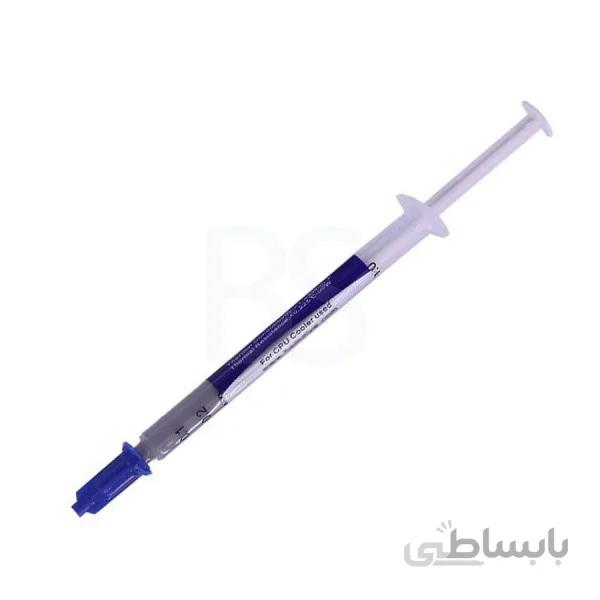 خمیر سیلیکون سرنگی ا خمیر سیلیکون مدل سرنگی مناسب برای انتقال حرارت و نیز عایق الکتریکی اتصالات