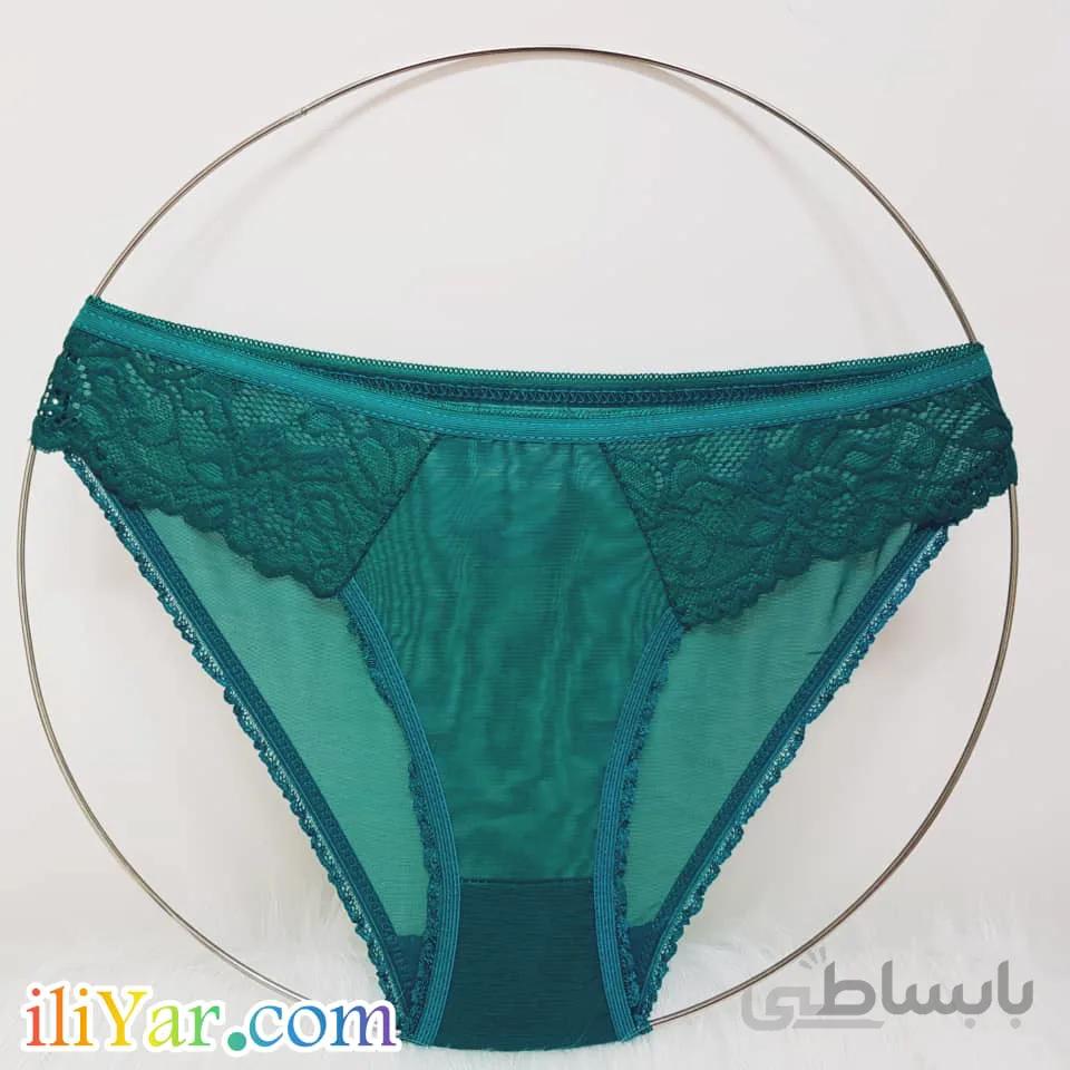 شورت زنانه تمام تور رنگ بندی فری سایز