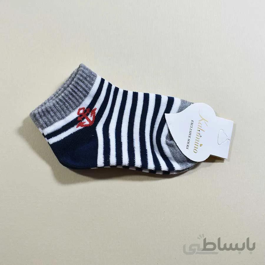 جوراب نیم ساق بچه گانه کد 3118 – 1 تا 4 سال