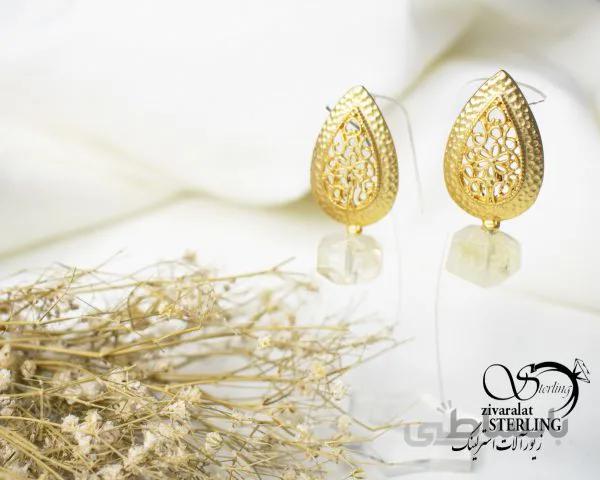 گوشواره دست ساز ترک کد: 5854
