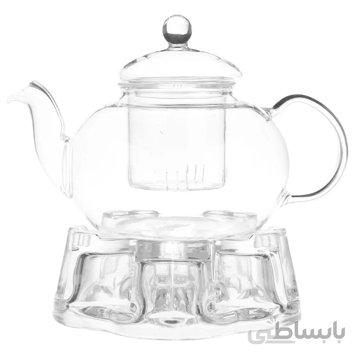 قوری پیرکس 800 میل به همراه وارمر