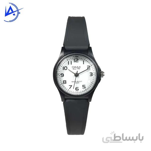 ساعت مچی زنانه OMAX ضد اب مشکی کد 14094