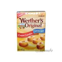 آبنبات کره ای وردرز بدون شکر Werther’s Original