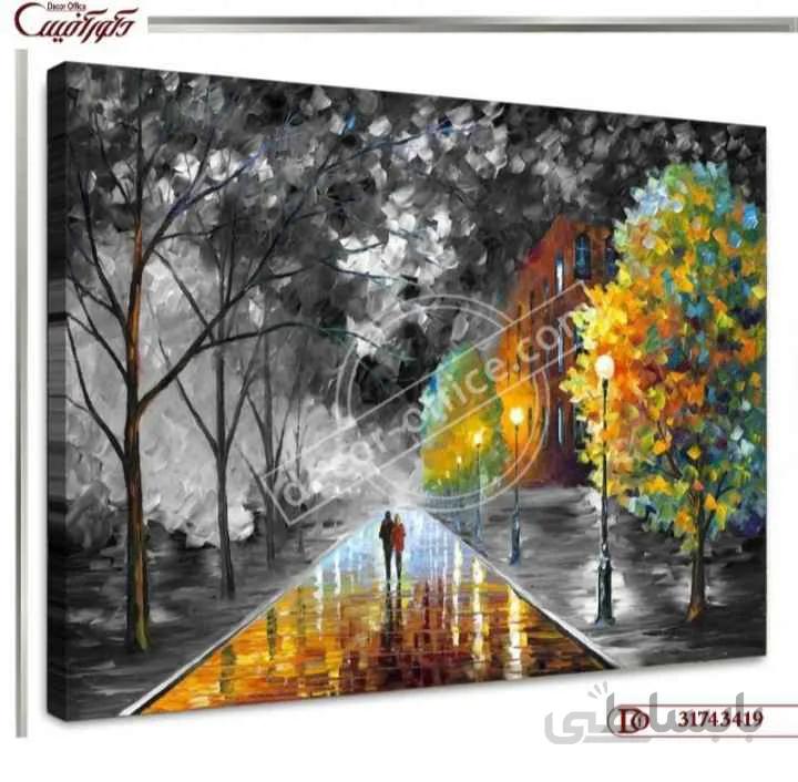 تابلو منظره 3419 ا Landscape paintings 3419