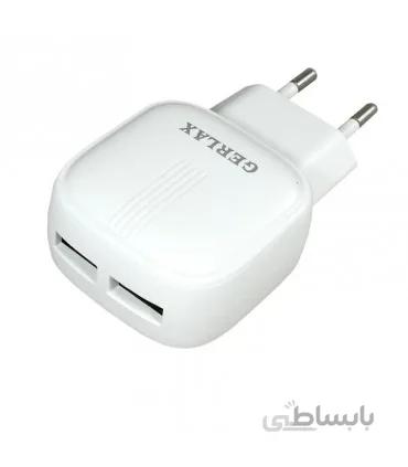 شارژر جرلکس مدل GA-09 به همراه کابل آیفونی