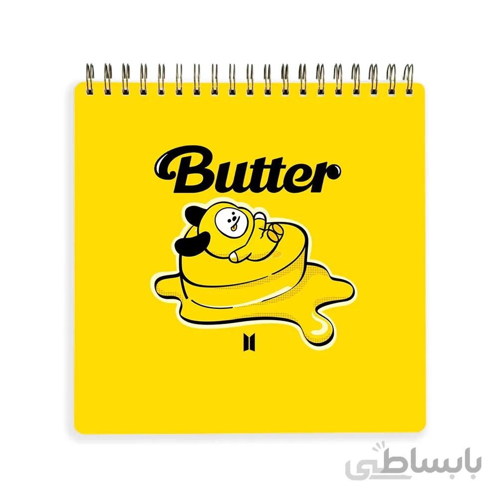 دفترچه يادداشت bts butter کد 10100226