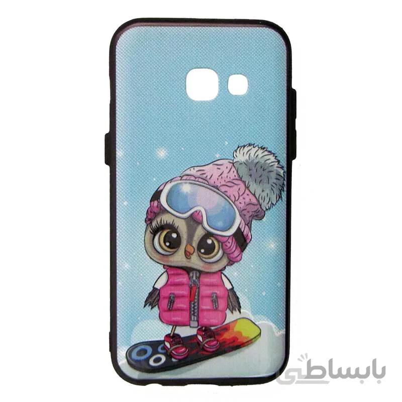 قاب فانتزی برجسته دخترانه طرح جوجه جغد گوشی سامسونگ Samsung A3 2017