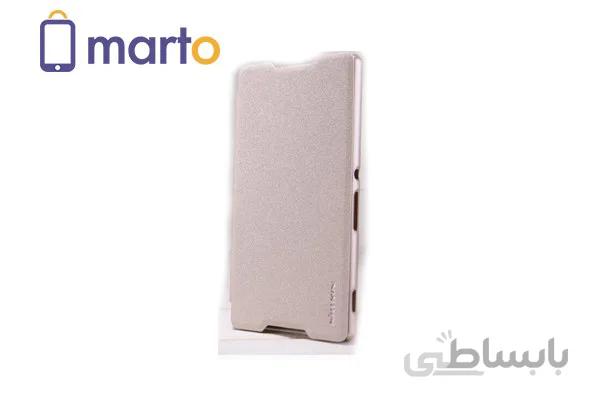 کیف نیلکین سری اسپارکل NEW LEATHER مناسب برای گوشی سونی Xperia Z3 Plus ا Nillkin Sparkle Series New Leather case for Sony Xperia Z3 Plus