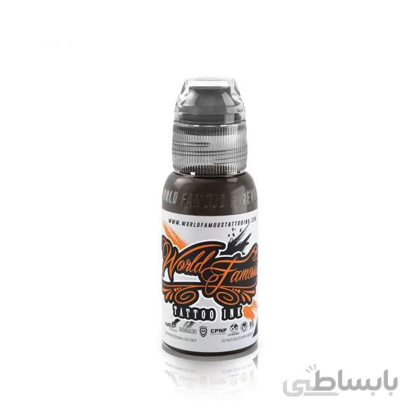 رنگ تاتو ورد فیمس مدل Badlands Brown حجم 15 میل ا World Famous Tattoo Ink Badlands Brown 15ml