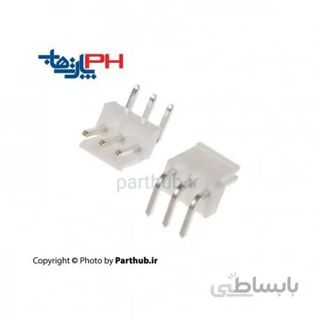 کانکتور پاور قفل دار (VH) نر 5 پین 3.96mm نود درجه (RA)
