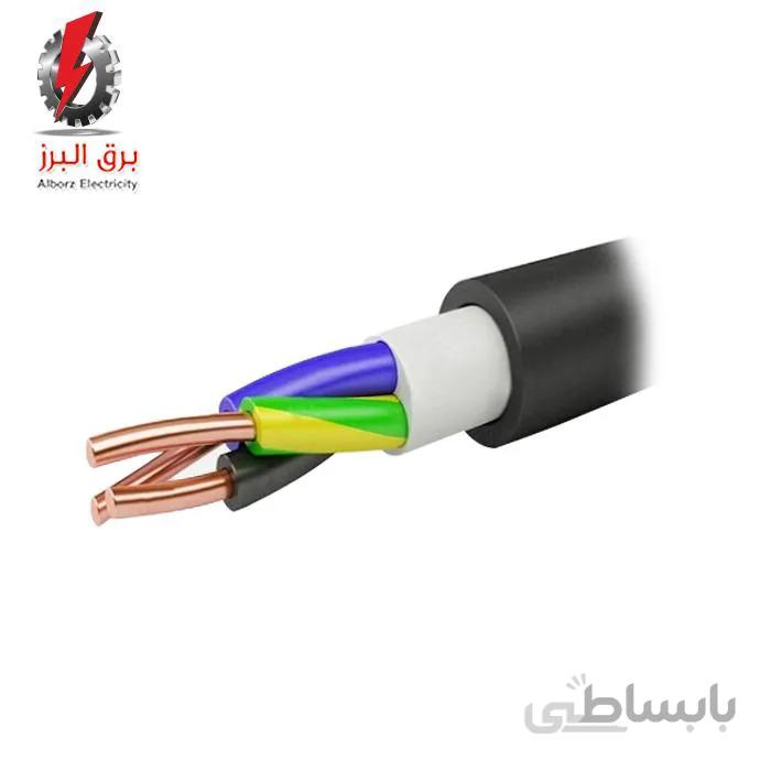 کابل مفتول سه و نیم رشته 16+35*3 رسانا کابل