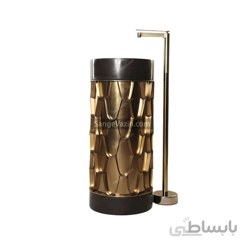 روشویی سنگی تسلا