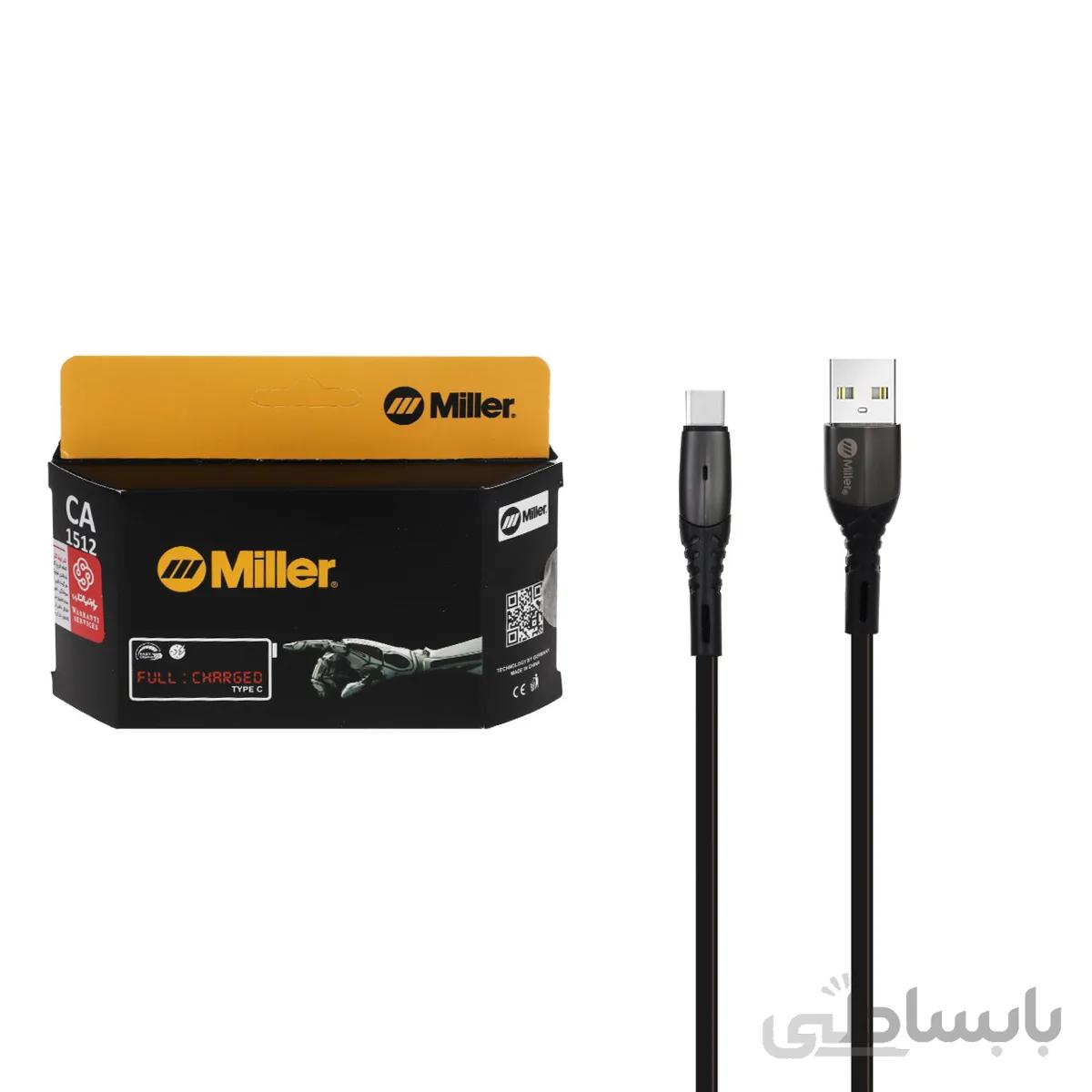 کابل شارژ سوپر فست Miller Type-C مدل CA-1512