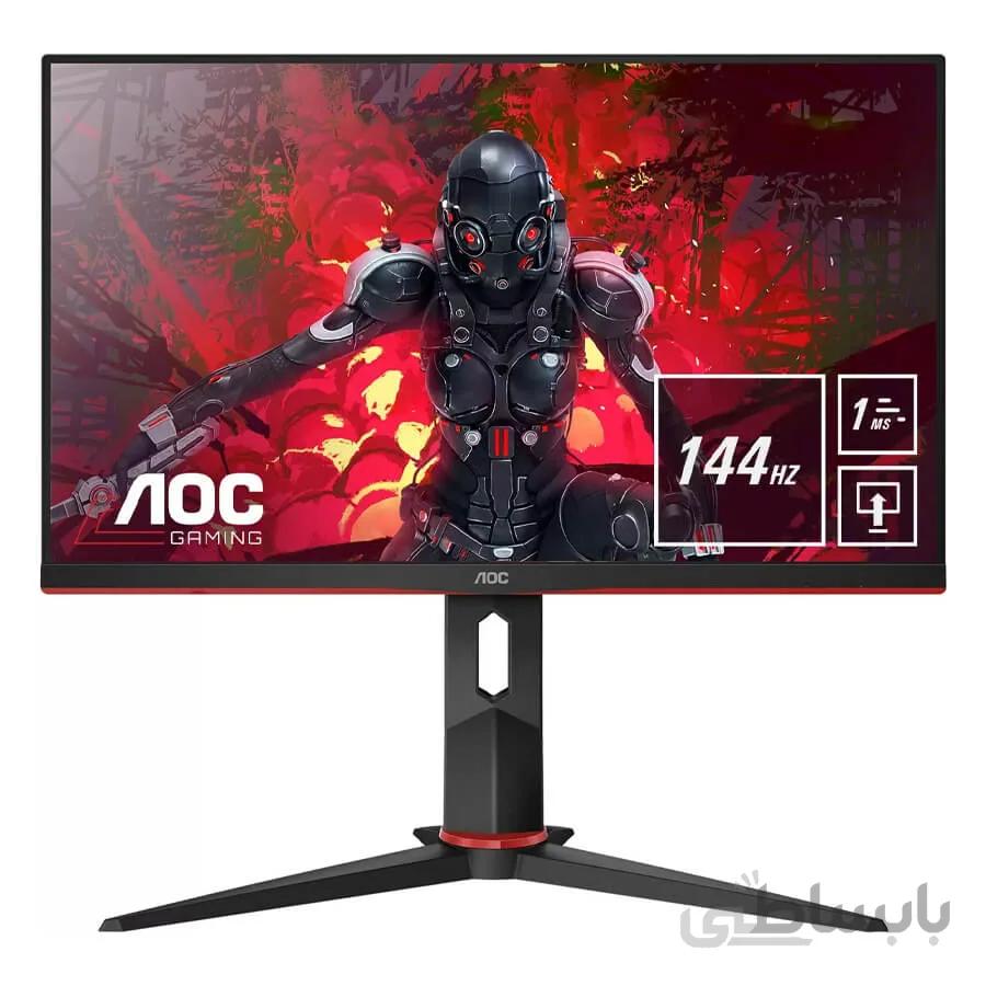 مانیتور گیمینگ AOC مدل 24G2 سایز ۲۴ اینچ