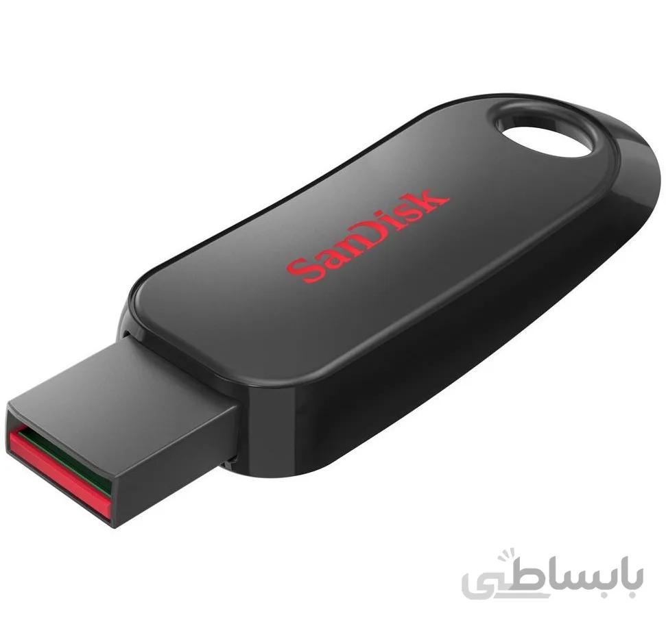 فلش مموری سن دیسک Cruzer Snap_ CZ62 | ظرفیت 128 گیگابایت ا SanDisk Cruzer Snap CZ62 Flash Memory 128GB