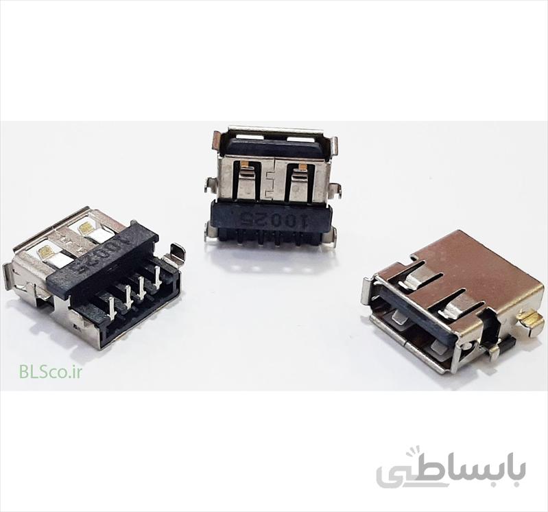 جک USB2 لپ تاپ کد 604 ا USB 2.0 Port Jack Socket
