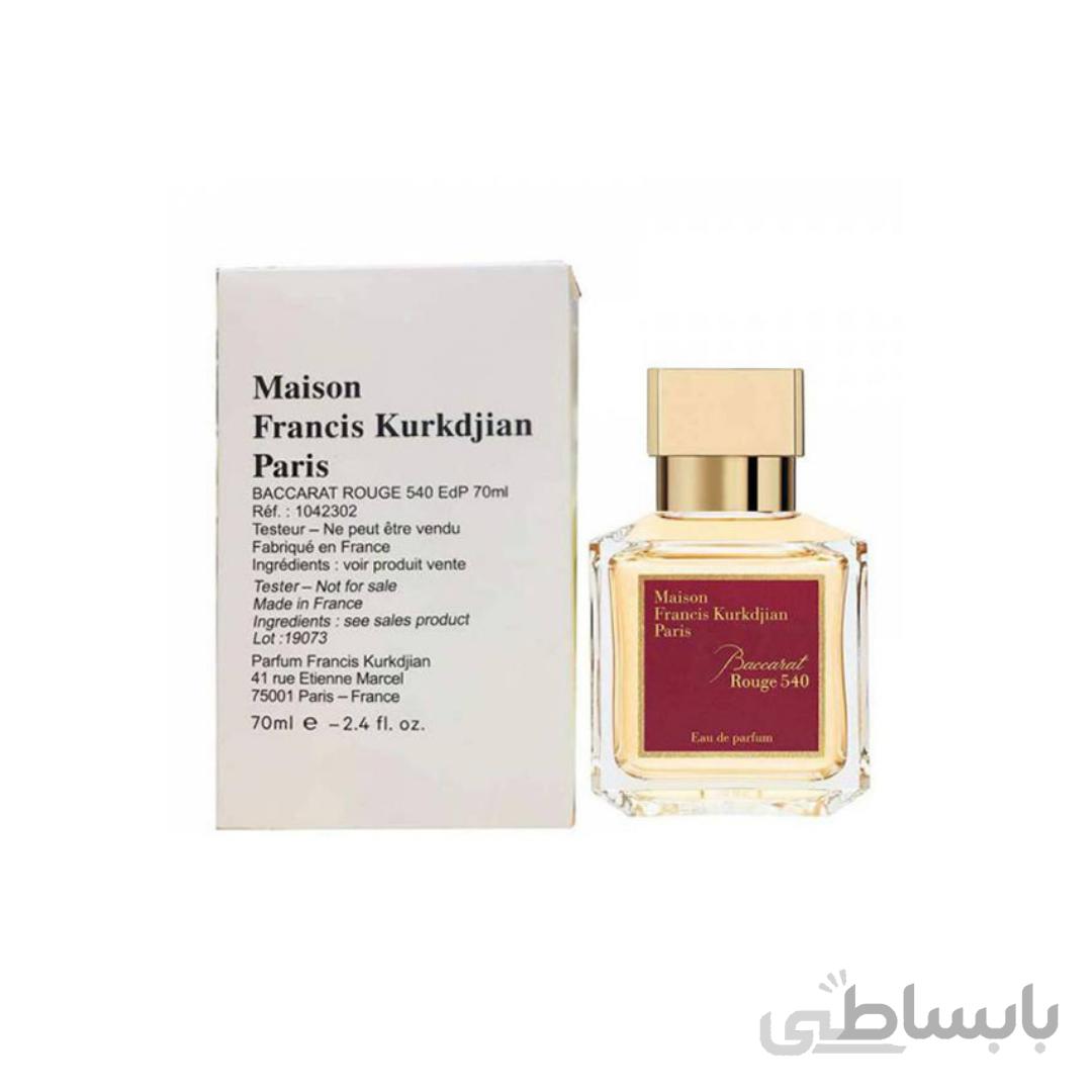 تستر اورجینال عطر ادکلن فرانسیس کرکجان باکارات رژ ۵۴۰