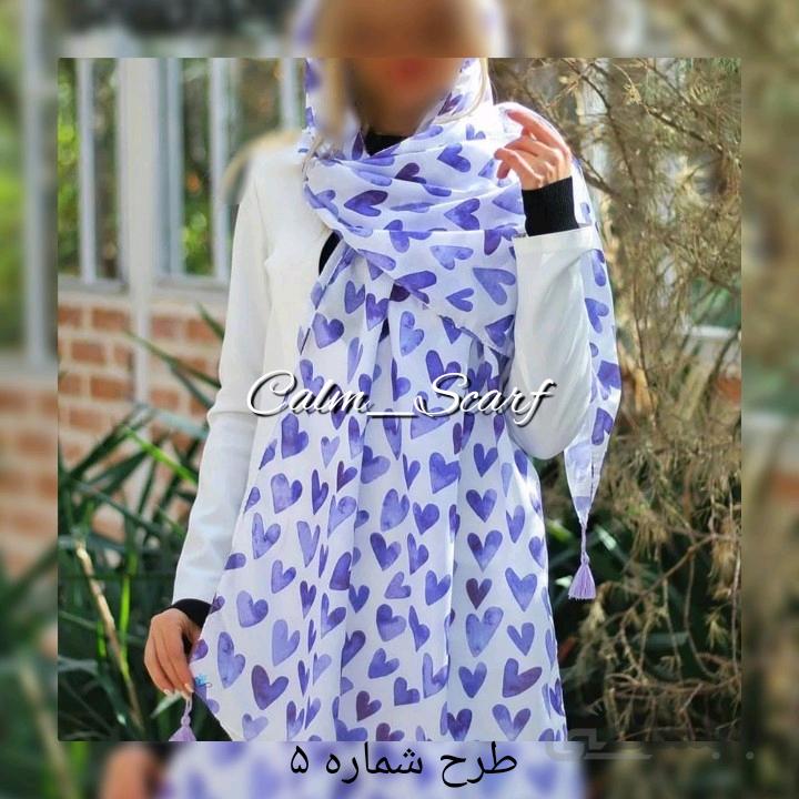 شال نخی منگوله دار 5