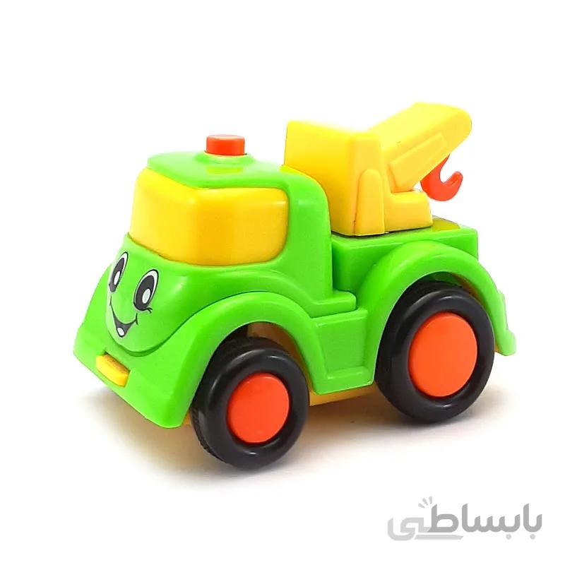 ماشین نشکن اسباب بازی پلاستیکی قدرتی طرح جرثقیل