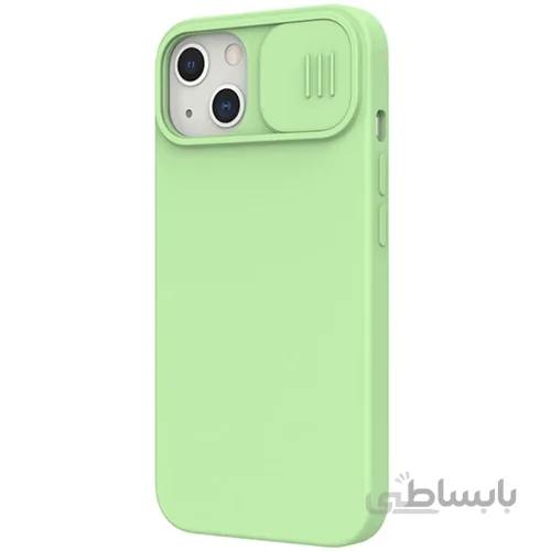 قاب برند نیلکین مدل کم شیلد سیلیکون مناسب برای گوشی آیفون Nillkin Camshield Silky Silicon iPhone 13