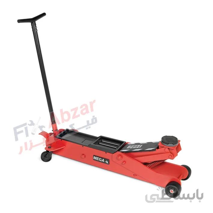 جک سوسماری 4 تن مگا MEGA مدل GT4 ا Mega Trolley jack 4 Ton Model GT4