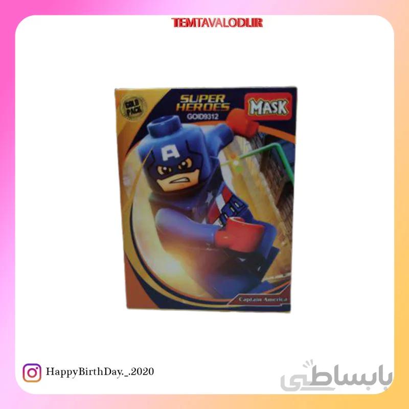 لگو مدل کاپیتان آمریکا