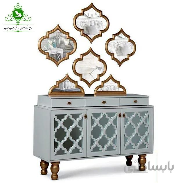 آینه و کنسول مدل تندیس