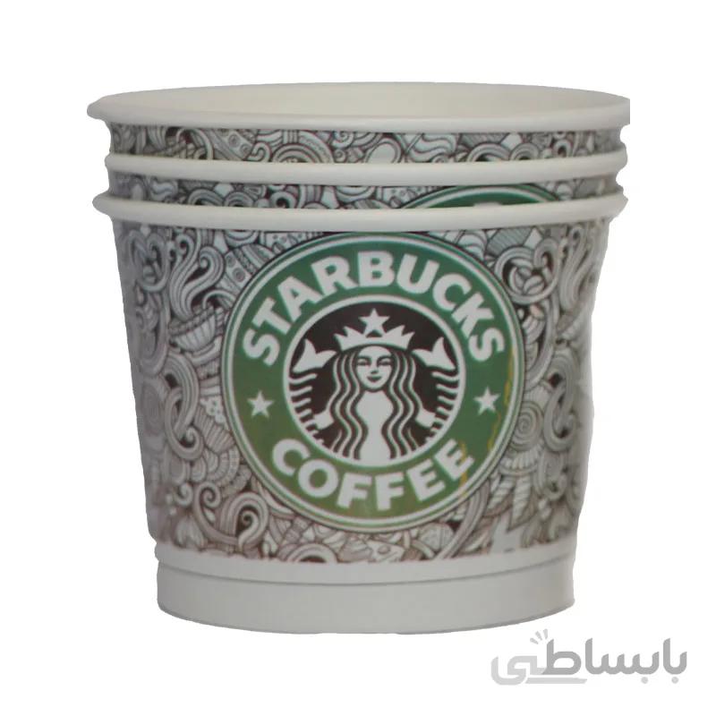 لیوان یکبار مصرف کاغذی مدل شات اسپرسو