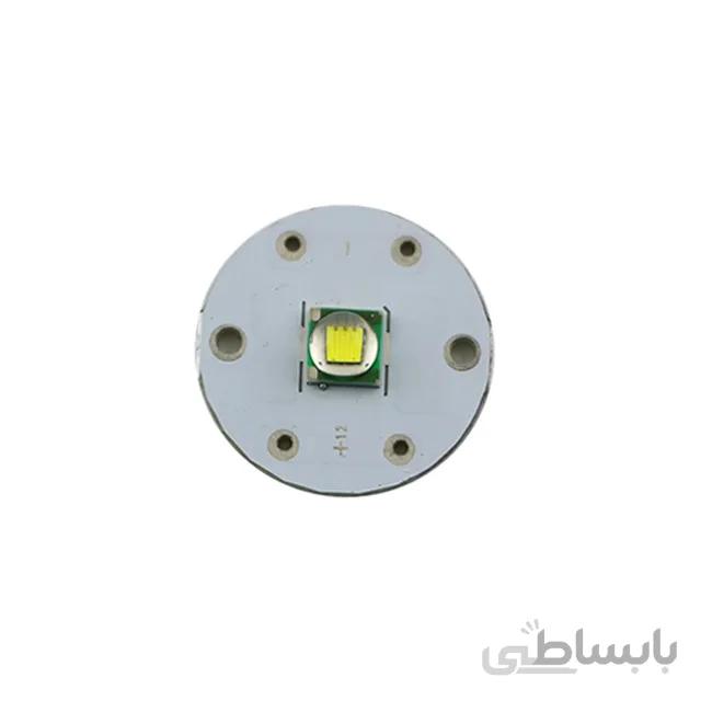 لامپ نور سفید کِری دایره 20 میلی متر CREE XM-L