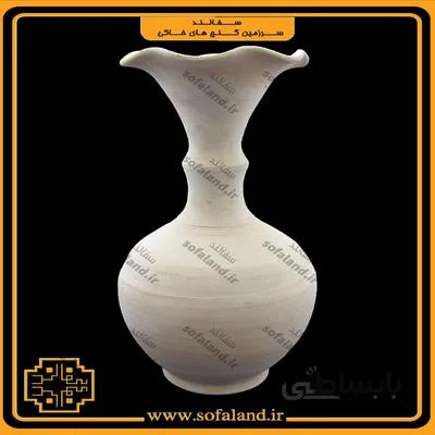 گلدان لب تره دهان باز سفالند