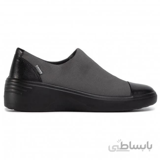 کفش زنانه اکو اصل مدل Soft 7 Wedge W GORE-TEX Black/Magnet