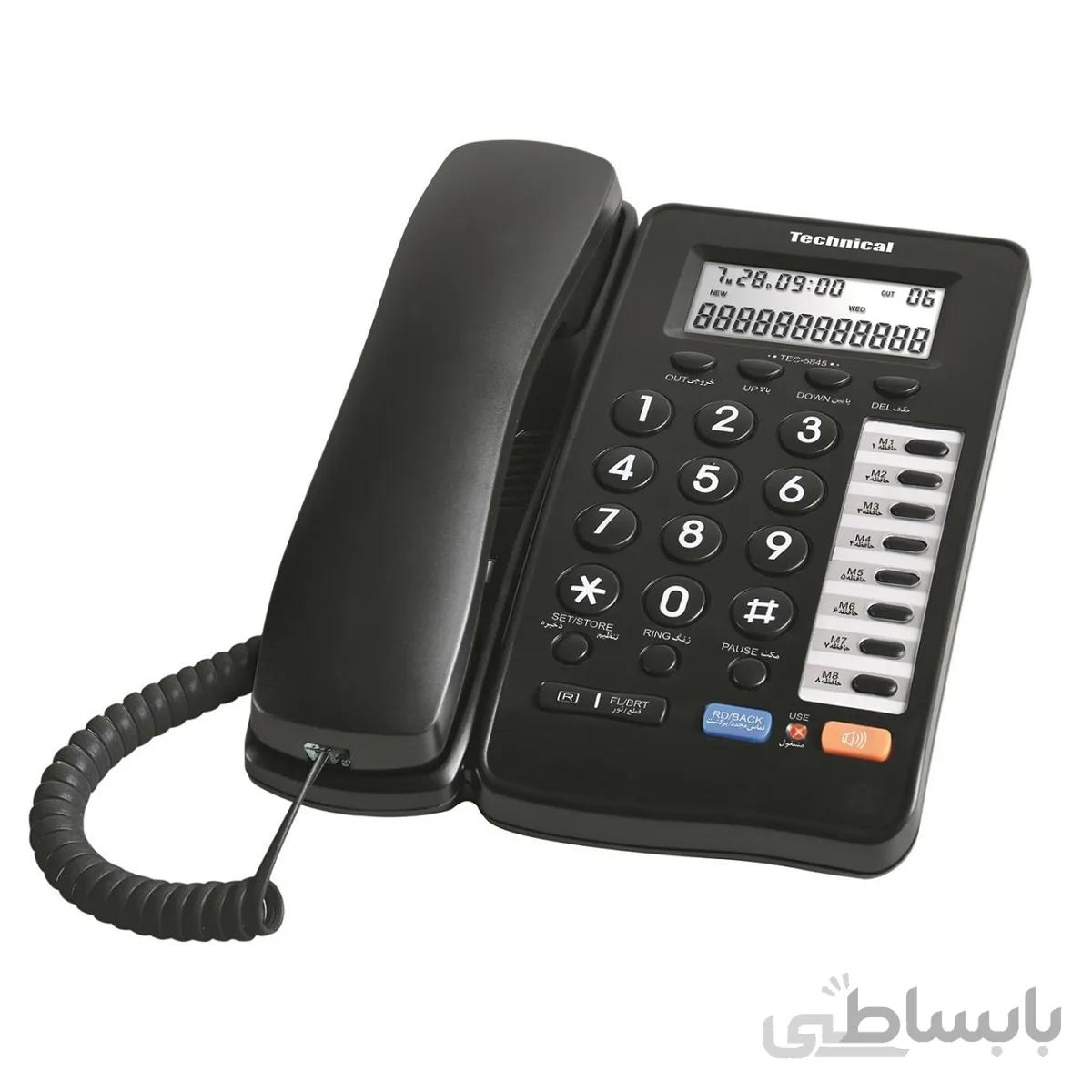 تلفن تکنیکال مدل TEC-5845