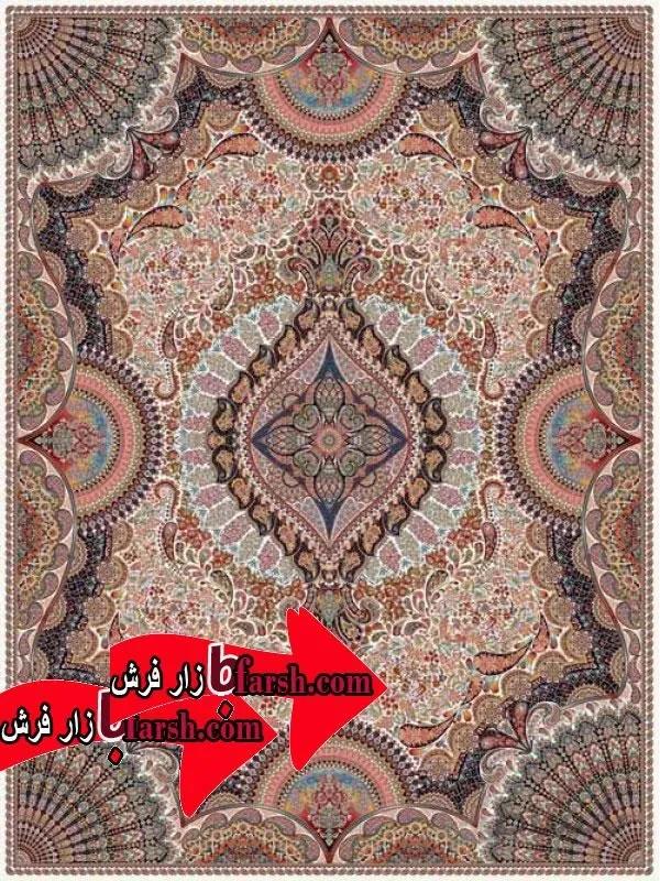 فرش کاشان 1000شانه ایلار کرم
