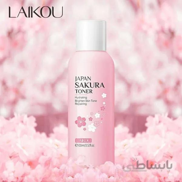 تونر روشن کننده ساکورا LAIKOU